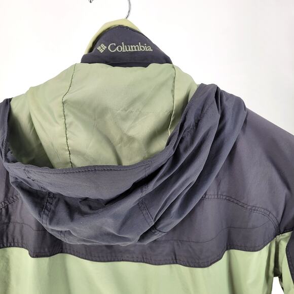 Columbia Core Womens Green Gray Interchange 3-in-1 Snow Ski Winter Jacket Size L - Picture 7 of 14